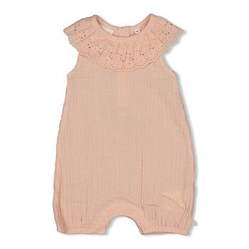 FEETJE PLAYSUIT MOUSSELINE SUMMER WOVEN ROZE