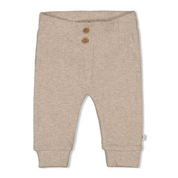 FEETJE BROEK RIB ELEPHANT TAUPE MELANGE
