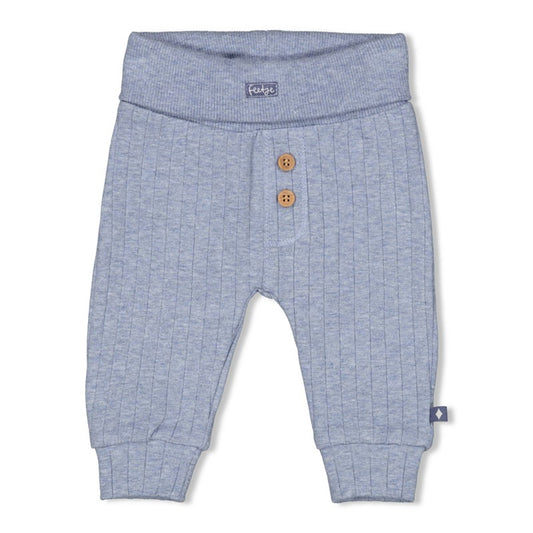 FEETJE BROEK RIB - BLUE OCEAN