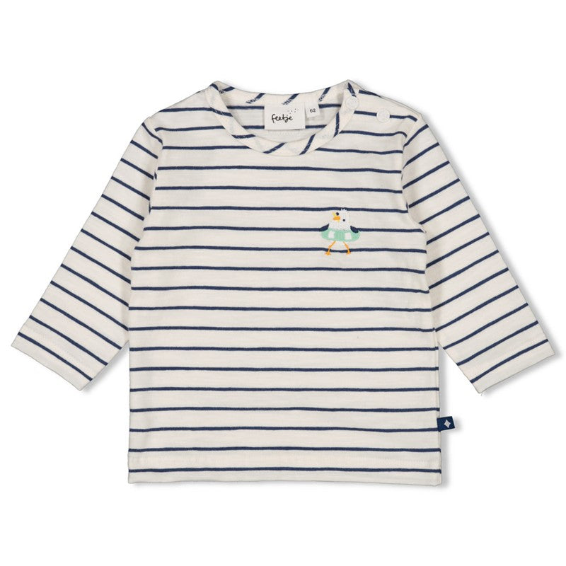 FEETJE LONGSLEEVE STREEP - SEASIDE HAPPINESS