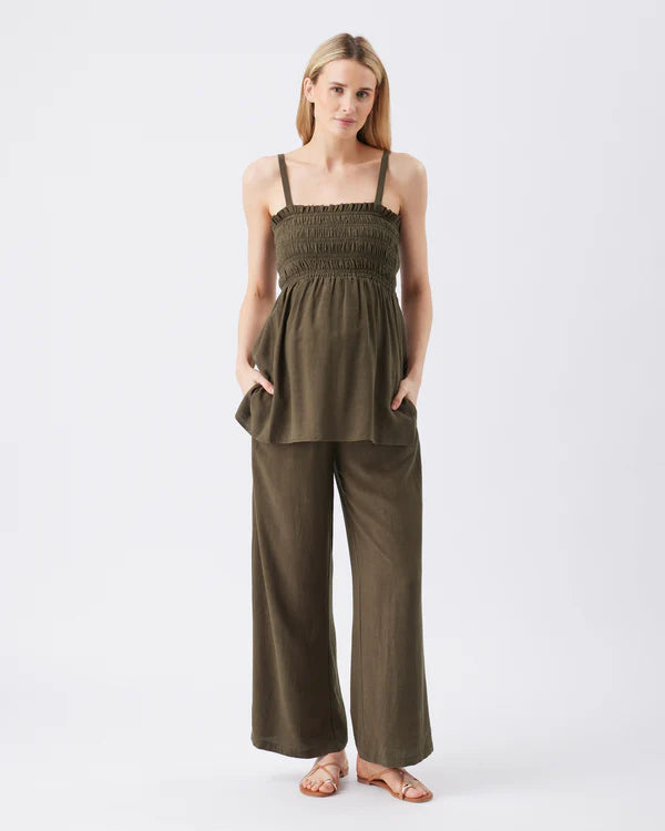 RIPE MARLOW SHIRRED BROEK