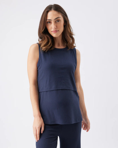 RIPE PETER RIB NURSING TOP