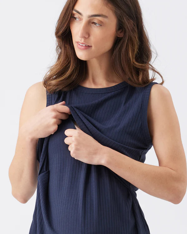 RIPE PETER RIB NURSING TOP