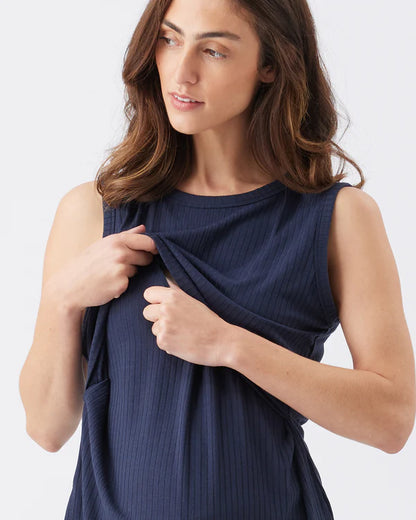 RIPE PETER RIB NURSING TOP