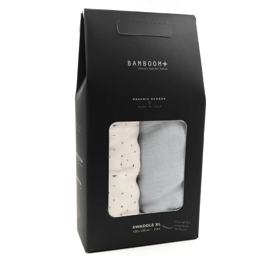 ++BAMBOOM SWADDLE MUSLIN SEALIFE