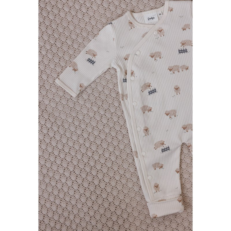 FEETJE PAK OMSLAGVOET AOP RIB SLEEPY SHEEPY