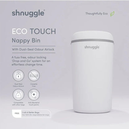 SHNUGGLE NAPPY BIN LUIEREMMER