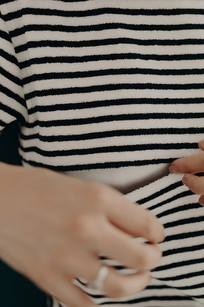 YOU&MILK VOEDINGSSHIRT TERRY-LA MERINIERE