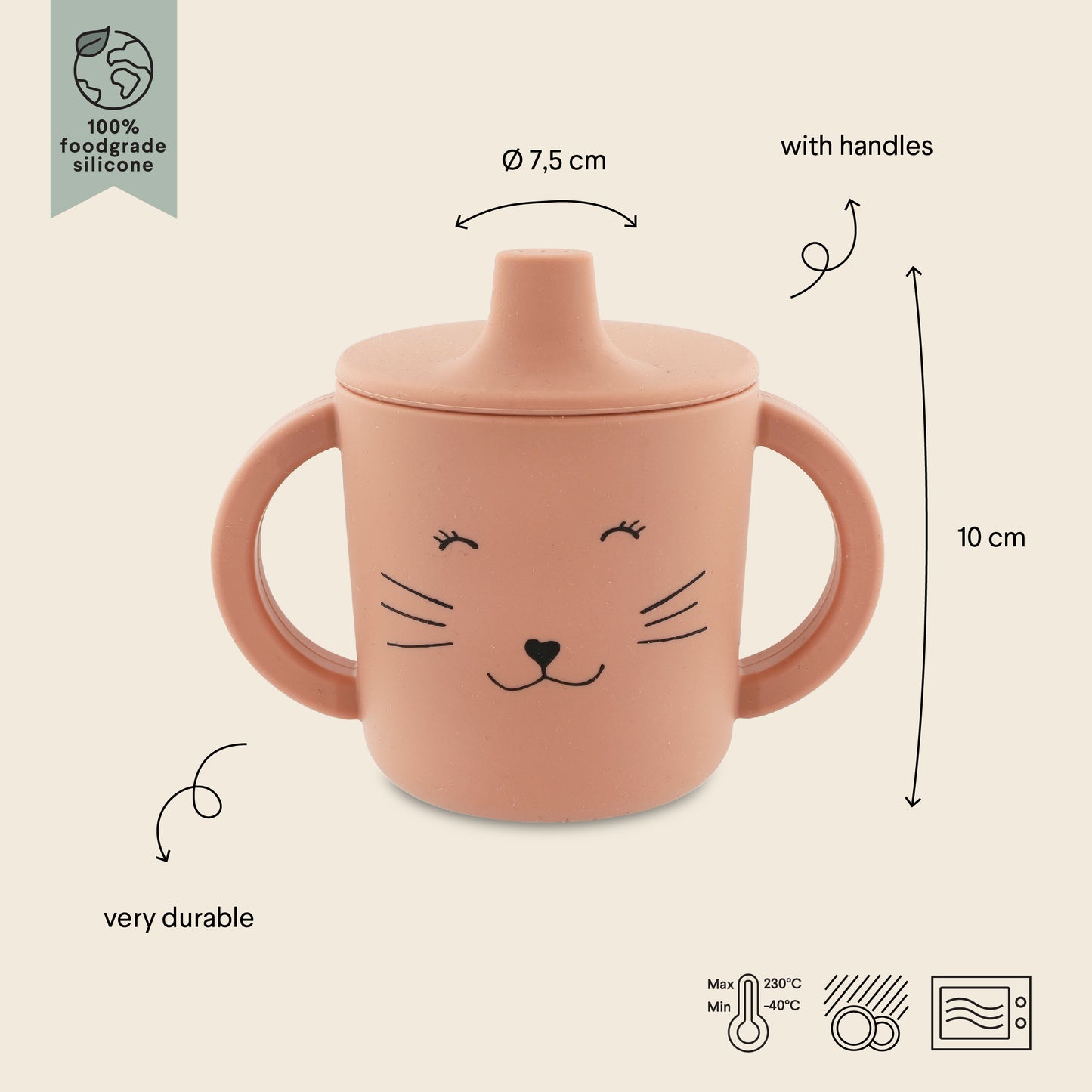 TRIXIE SILICONE TUITBEKER MRS. CAT