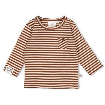 FEETJE LONGSLEEVE STREEP WILD WORLD