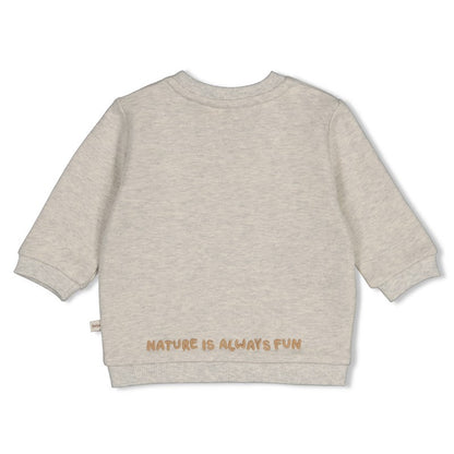 FEETJE SWEATER GRIJS - TINY TIMBER TALES