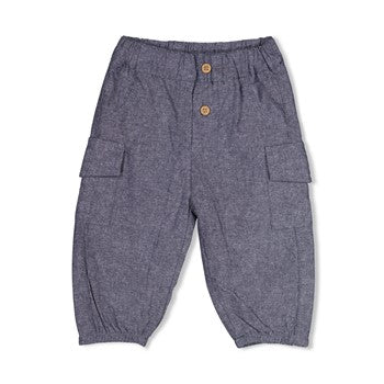 FEETJE BROEK BUILT FOR FUN CHAMBRAY