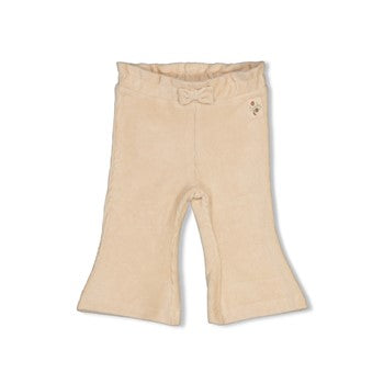 FEETJE FLARE BROEK VELOURS RIB LUCKY BLOOMBIRD