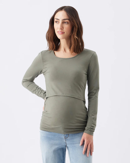 RIPE ORGANIC COTTON NURSING TOP