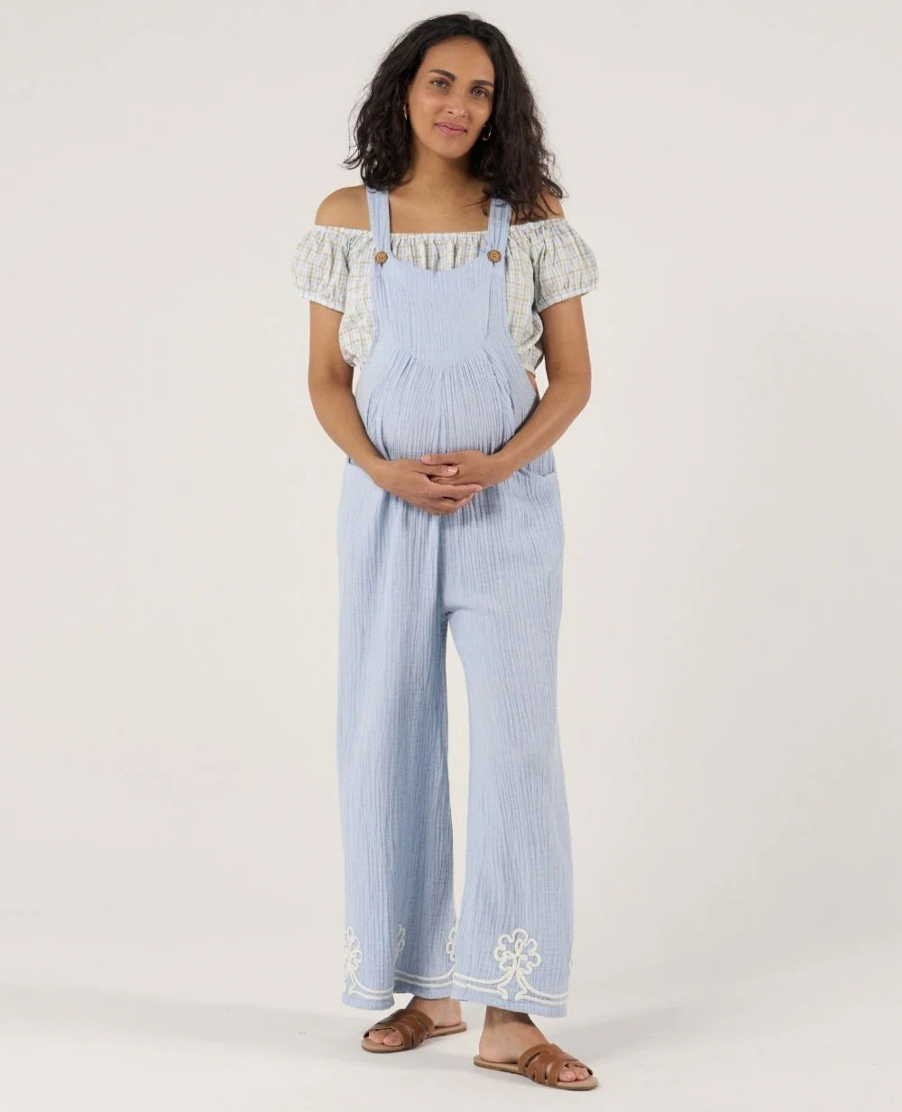 CACHE COEUR YAEL SALOPETTE BLUE
