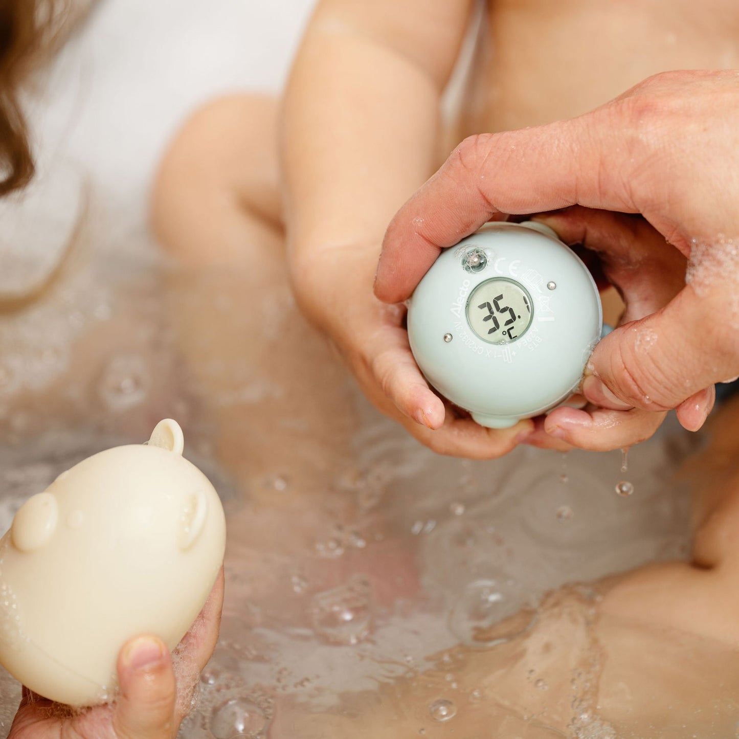 ALECTO BADSET MET THERMOMETER