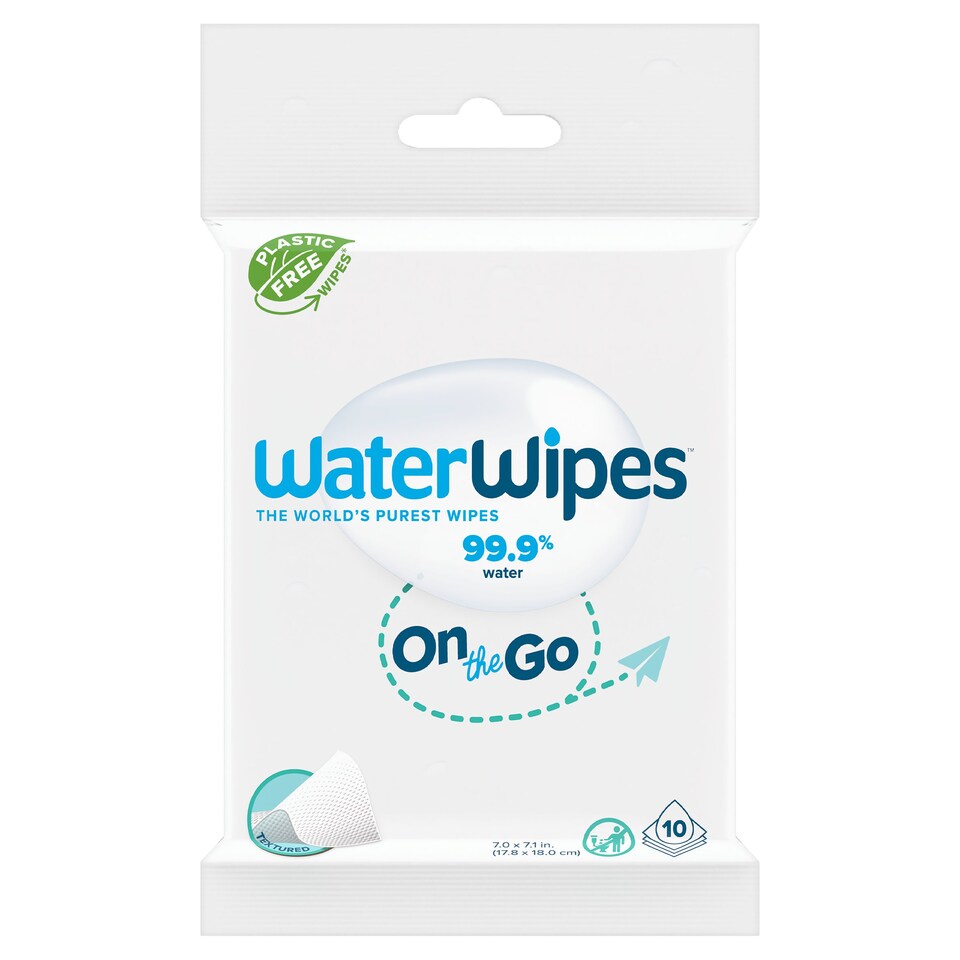 WATERWIPES ON THE GO (10 STUKS)