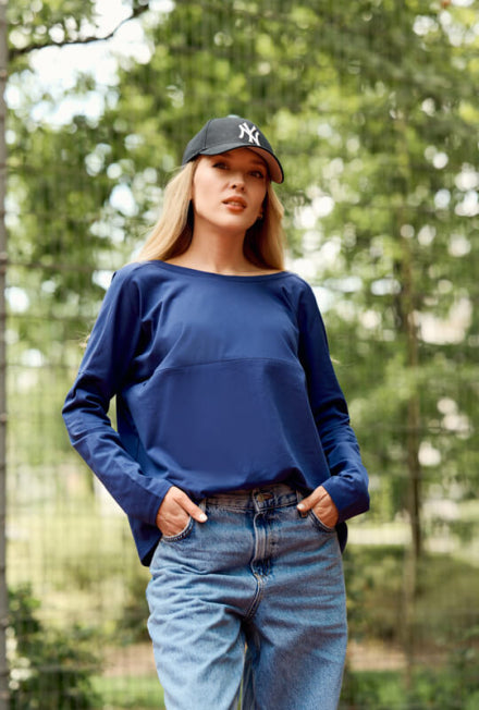 MAMATU V SHIRT BLAUW