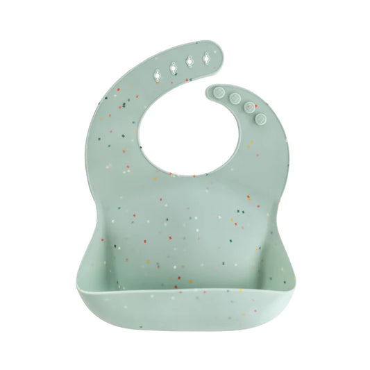 -MUSHIE SILICONE SLAB GROEN CONFETTI