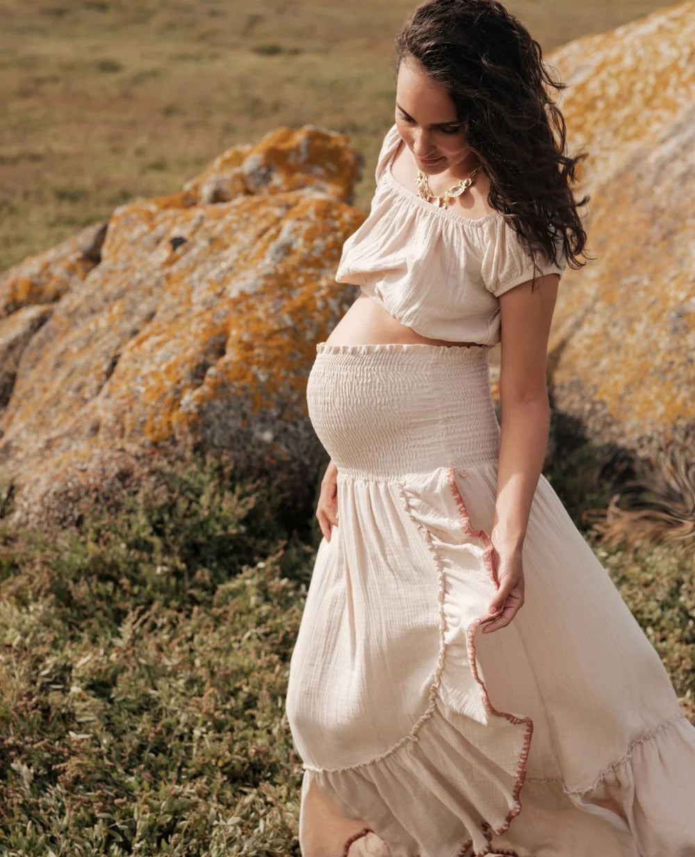 CACHE COEUR PALOMA CROP TOP