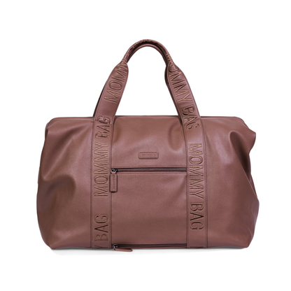 CHILDHOME LUIERTAS MOMMY BAG SIGNATURE VEGAN LEER