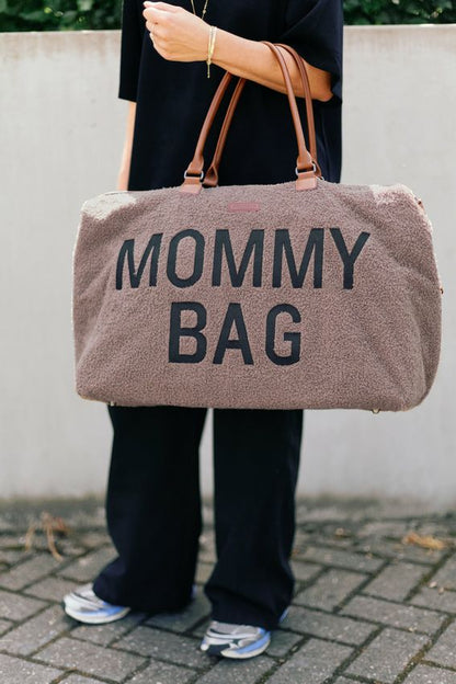 CHILDHOME MOMMY BAG VERZORGINGSTAS TEDDY ZACHT BRUIN