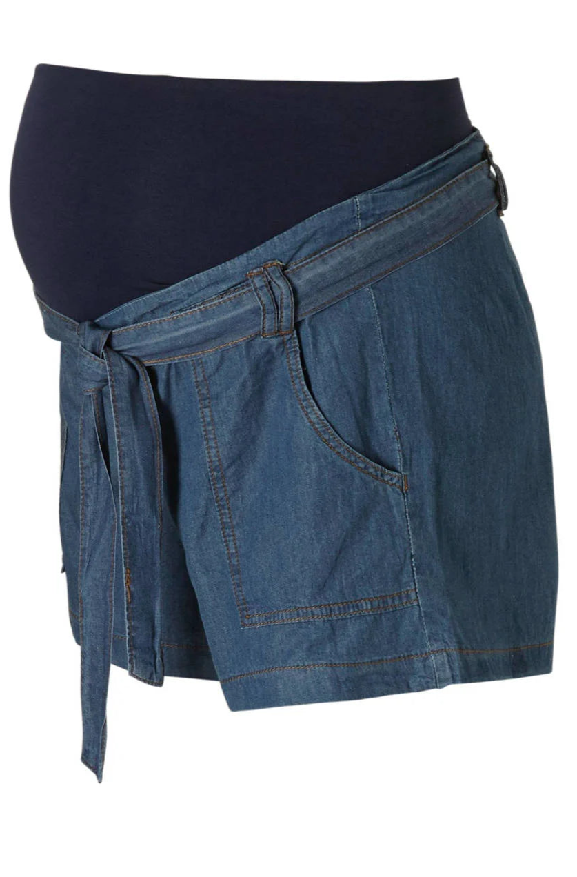 OHMA! WIDE SHORT JEANS INDI