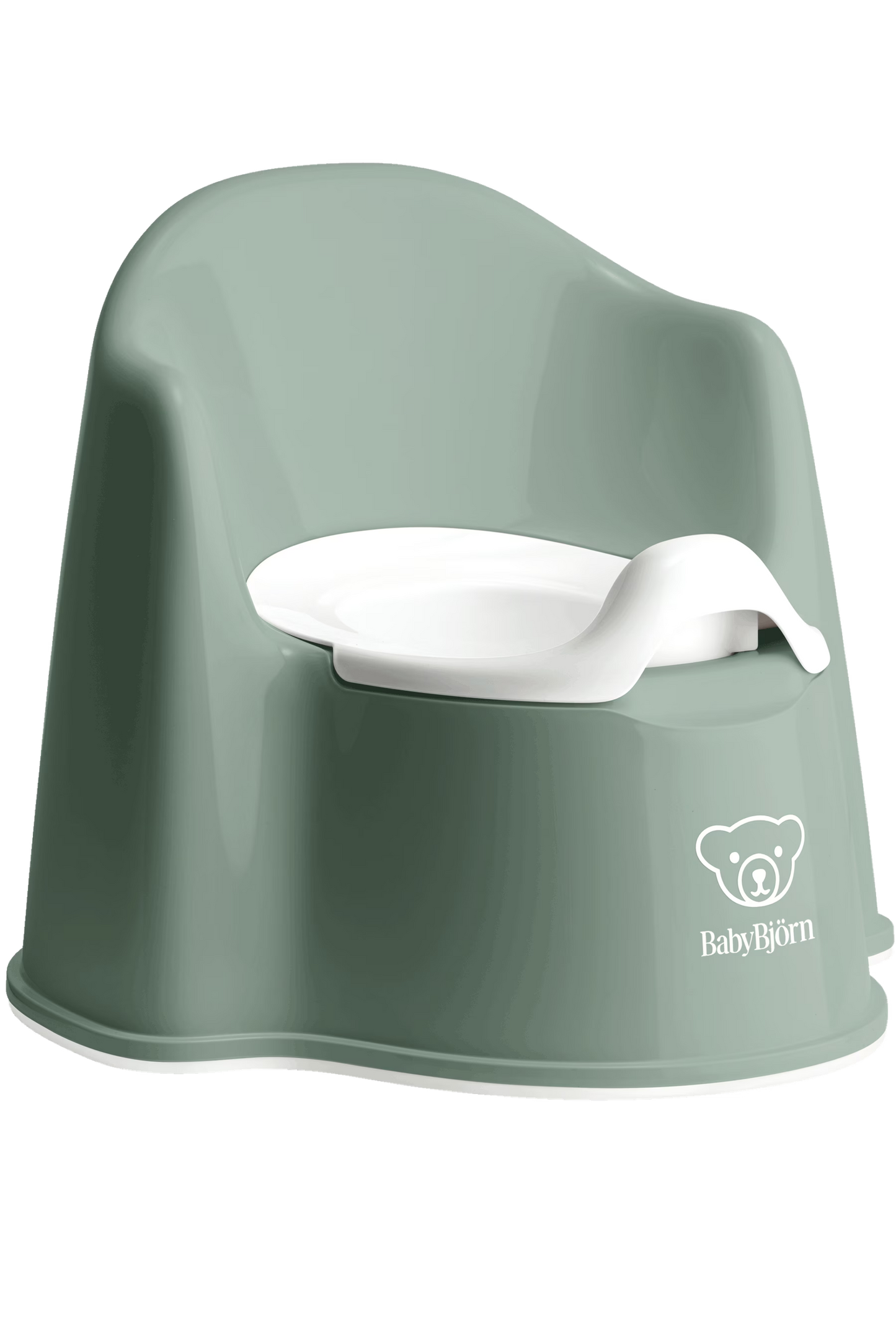 BABY BJÖRN PLASPOTJE ZETEL DIEPGROEN/WIT