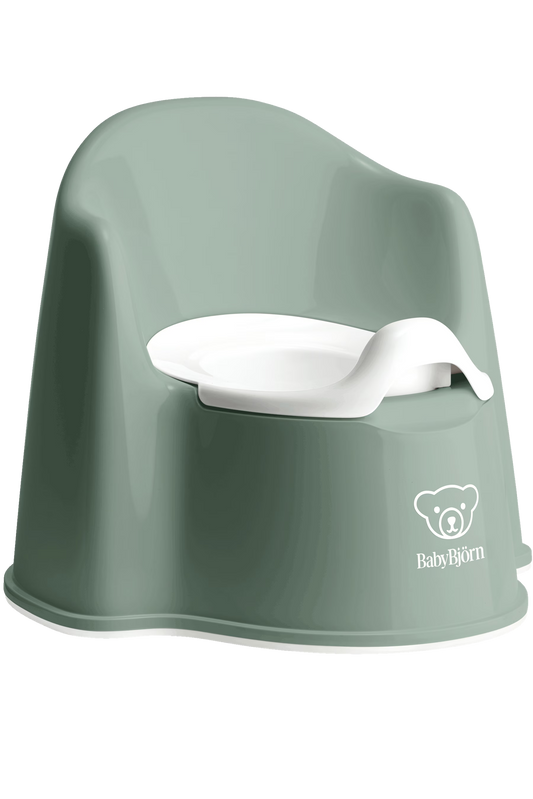 BABY BJÖRN PLASPOTJE ZETEL DIEPGROEN/WIT