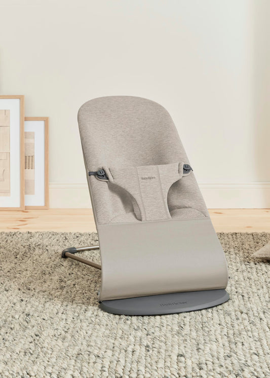 BABYBJÖRN WIPSTOELTJE BLISS 3D-JERSEY ZANDGRIJS