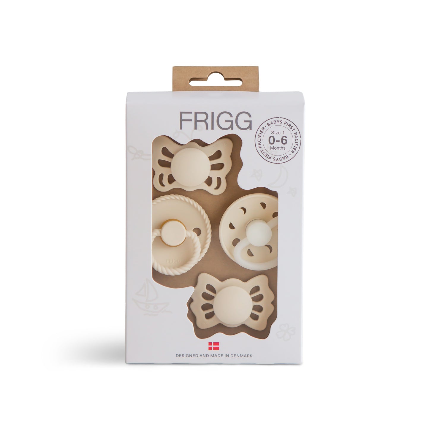 FRIGG BABY'S FIRST PACIFIER PACK