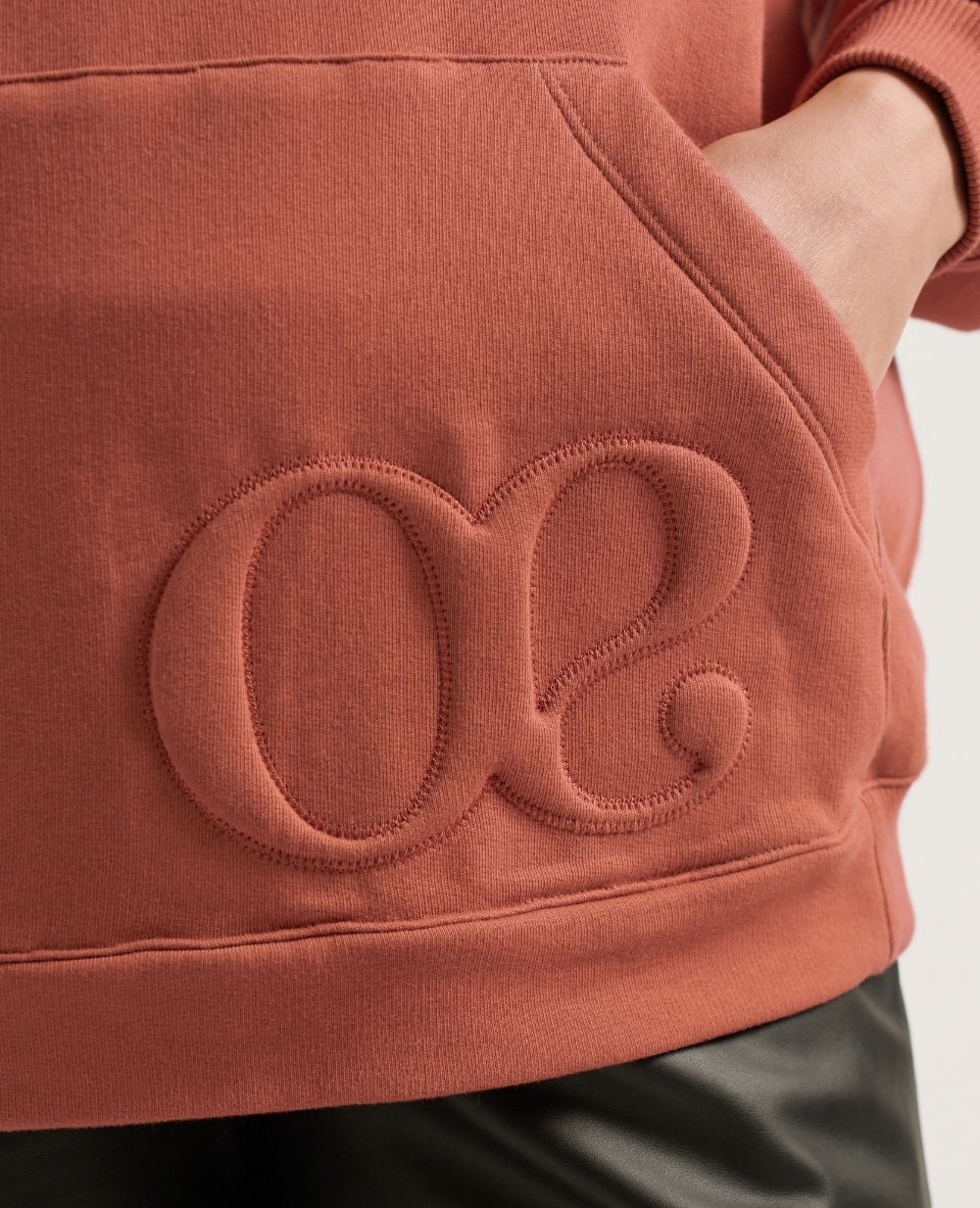 CACHE COEUR BOSTON HOODIE TERRACOTTA