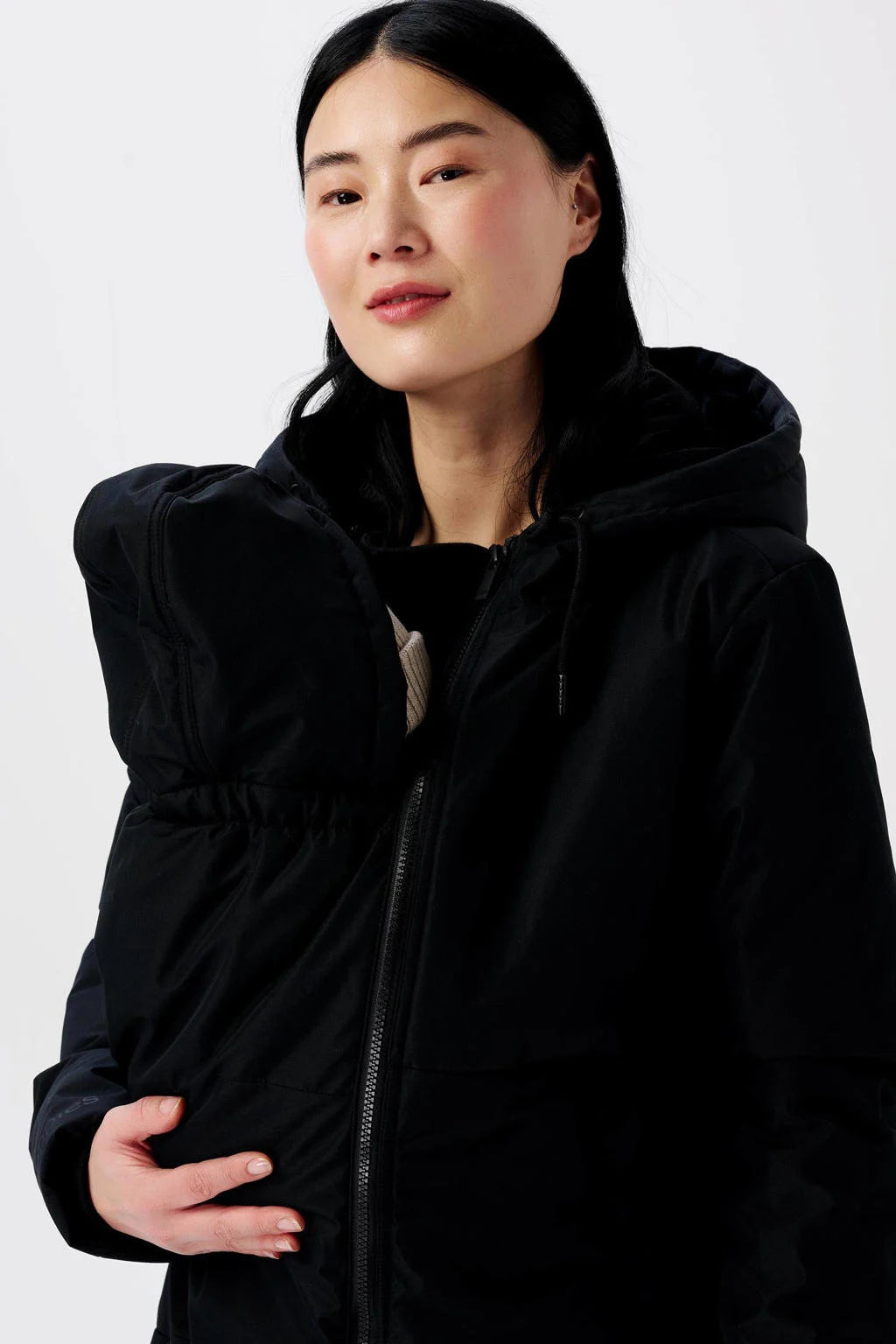 NOPPIES JACKET 3-WAY FLAGSTAFF BLACK