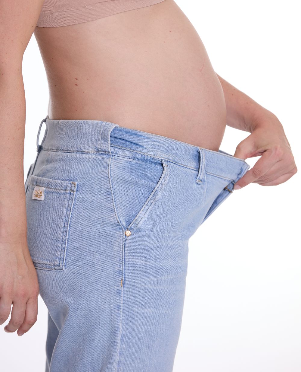 CACHE COEUR KELLY MATERNITY JEANS CAMELEON