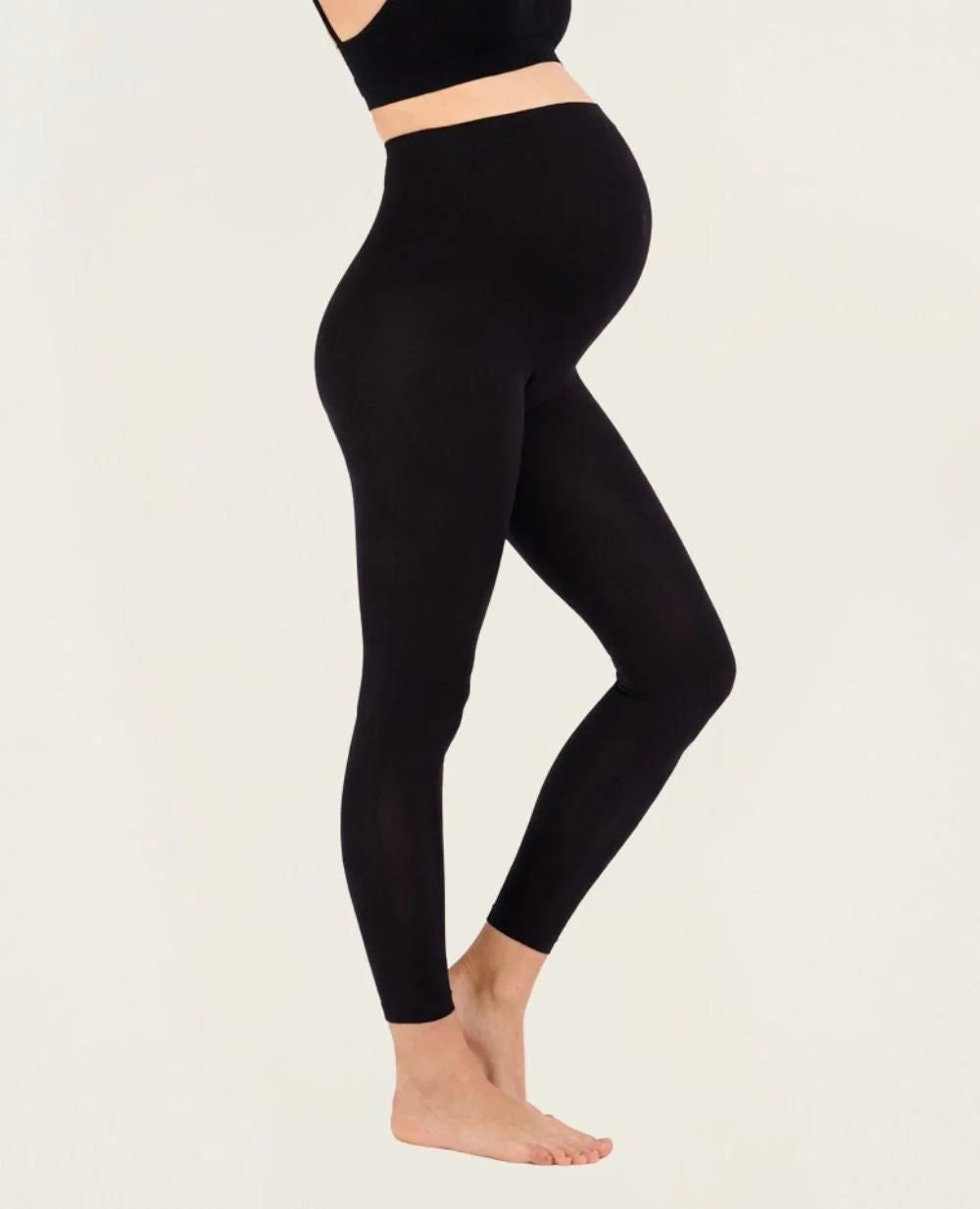 CACHE COEUR LEGGING SEAMLESS ESSENTIEL ZWART
