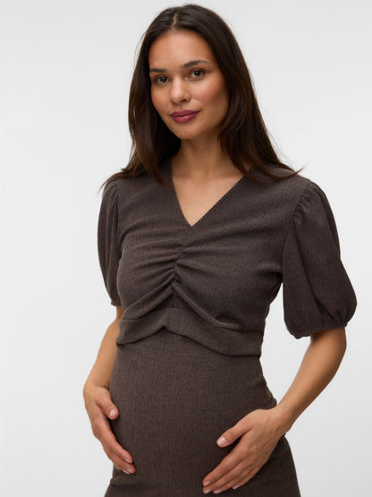 MAMA LICIOUS FENIA CROP TOP HOT FUDGE
