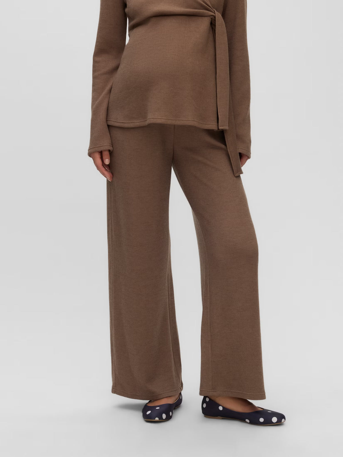 MAMA LICIOUS HARRIET WIDE JRS PANTS FOSSIL