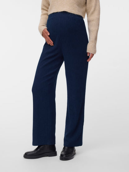 MAMA LICIOUS JOLANTA ZWANGERSCHAPSBROEK STRAIGHT NAVY BLAZER