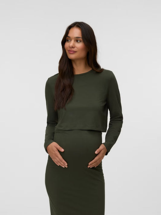 MAMA LICIOUS KERRIE TOP & ROK FOREST NIGHT LANGE MOUW