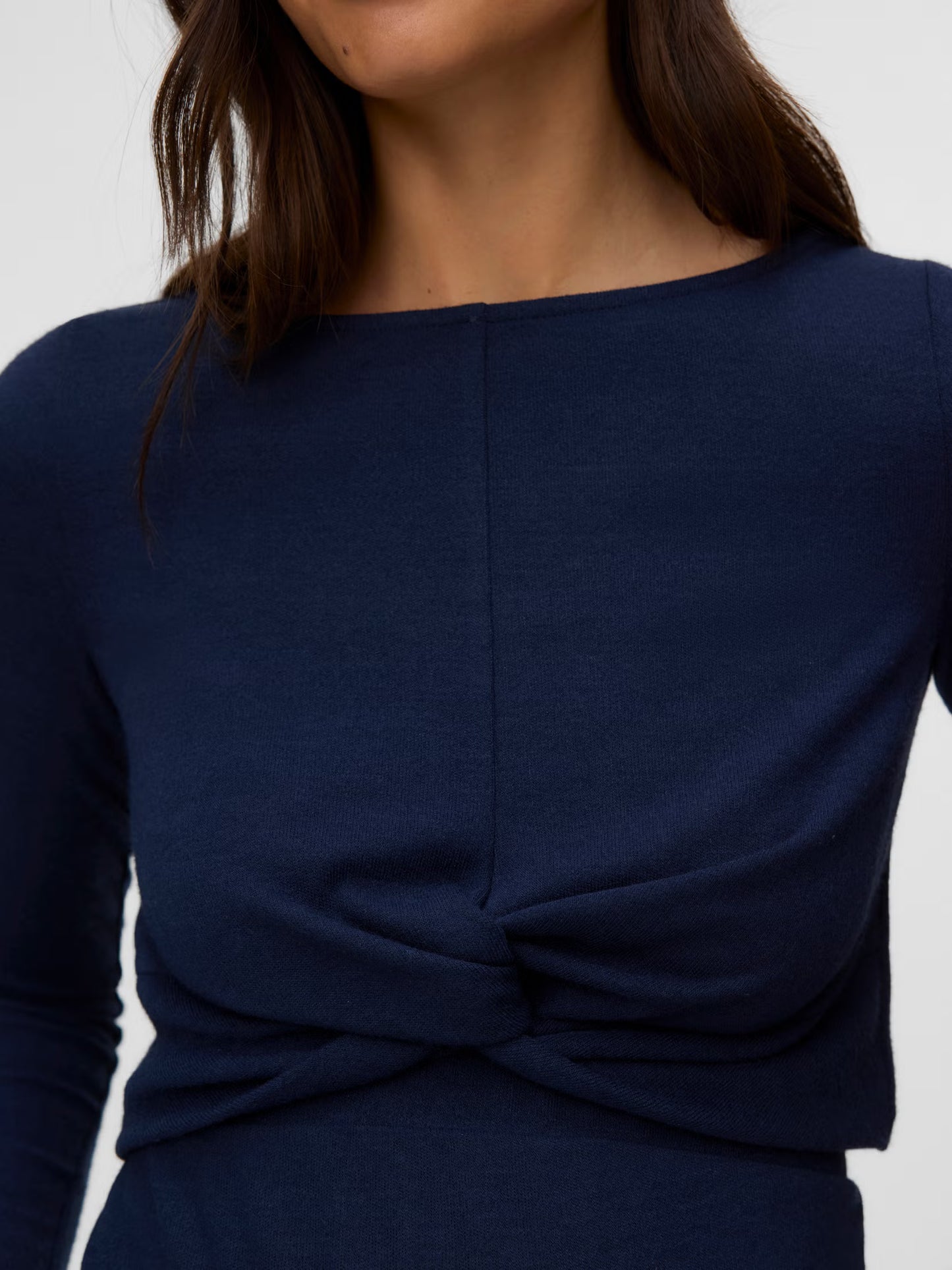 MAMA LICIOUS RIGA CROP TOP NAVY BLAZER