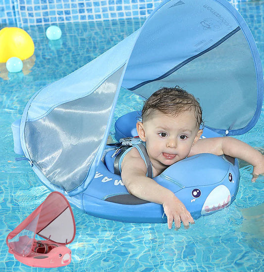 ++AQUABUDDY ZWEMRING MET ZONNESCHERM