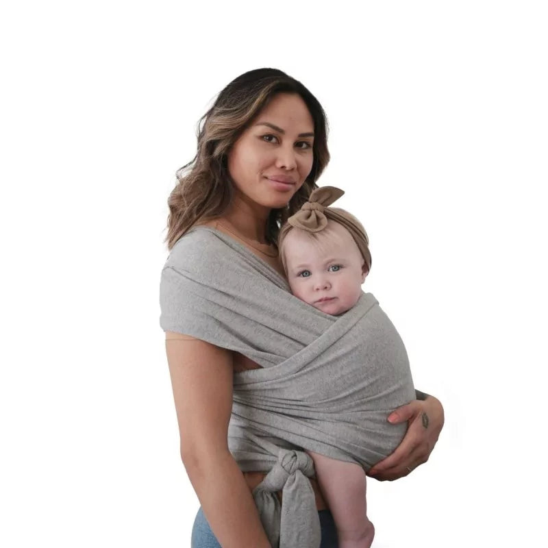 MUSHIE BABY WRAP/DRAAGDOEK GRAY MELANGE