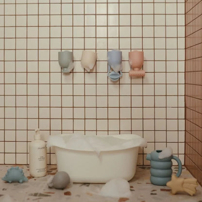 MUSHIE BADSET-GIETEN EN SPELEN