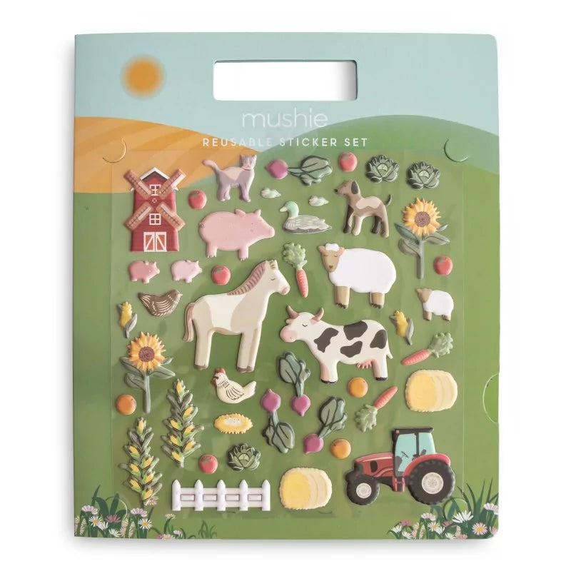 MUSHIE HERBRUIKBAAR STICKERSET