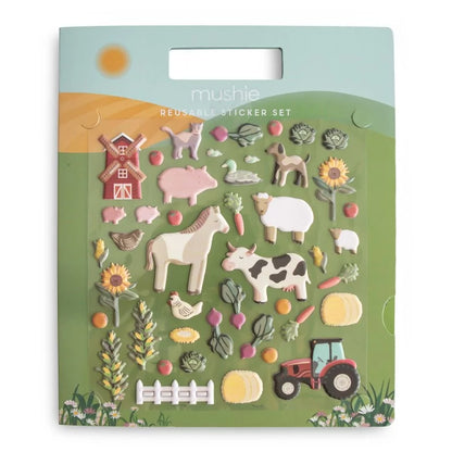 MUSHIE HERBRUIKBAAR STICKERSET