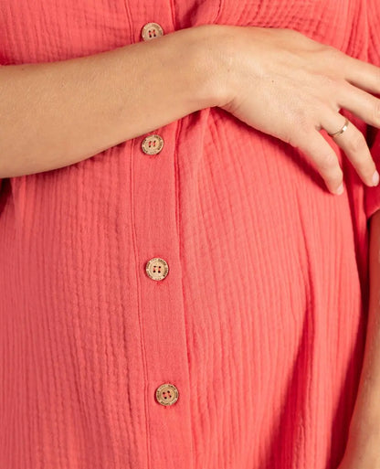 CACHE COEUR BERTILLE MATERNITY DRESS