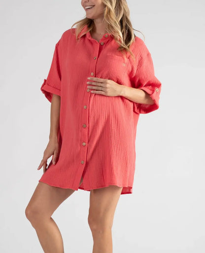CACHE COEUR BERTILLE MATERNITY DRESS