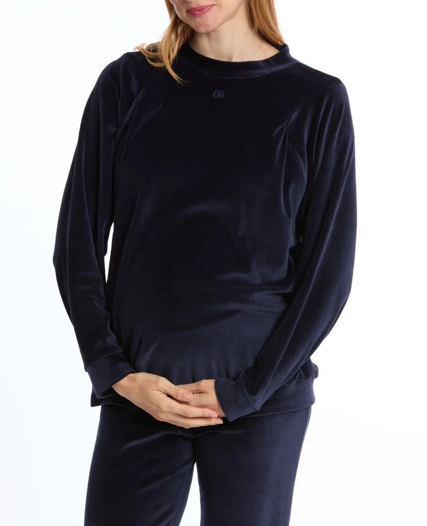 CACHE COEUR ENZO SWEATER MARINE