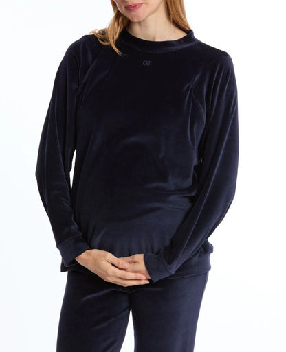 CACHE COEUR ENZO SWEATER MARINE