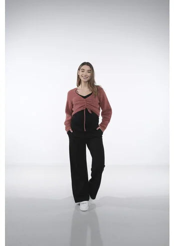 LOVE2WAIT CARDIGAN SHORT HOT SAUCE